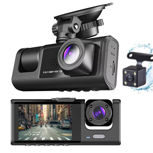 Cameră auto dublă Full HD cu funcţie de înregistrare şi cameră pentru mers înapoi, Călătorii sigure şi dovezi clare