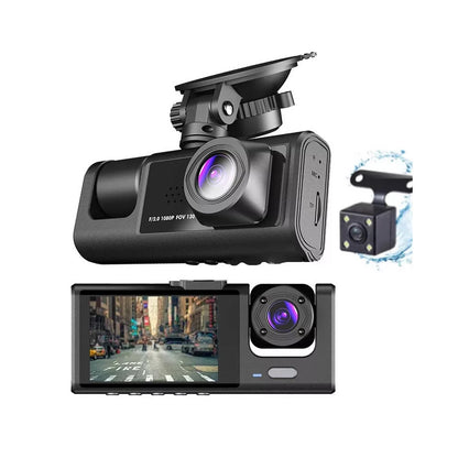 Cameră auto dublă Full HD cu funcţie de înregistrare şi cameră pentru mers înapoi, Călătorii sigure şi dovezi clare