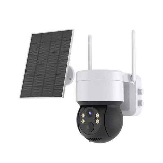 Cameră solară WiFi ICSee Smart Securitate completă zi şi noapte, fără cabluri